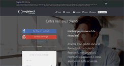 Desktop Screenshot of controlpanel.register.it