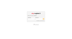 Desktop Screenshot of obp.register.it